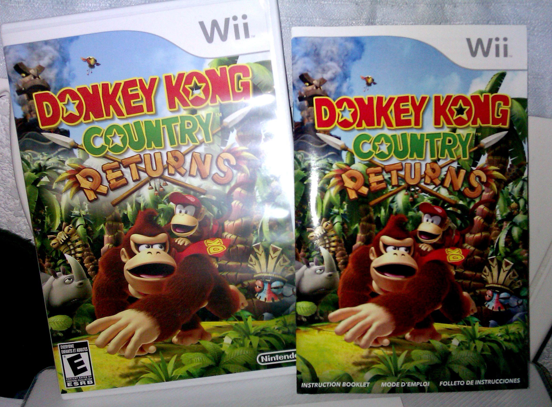 donkey kong country returns wii image